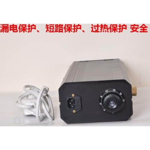 Gas Heater, Small Compressed Air Heater, Adjustable from 50 to 300 Degrees, 2kW