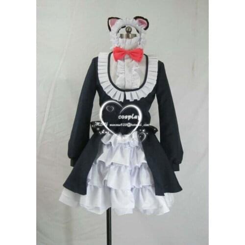 Hot Anime SHOW BY ROCK!! Cyan new Lolita Party Dress Skirt Cosplay Costume Custom-made Any Size