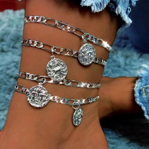 JJFOUCS Metal Bracelets