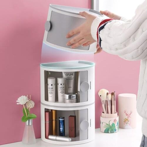 Multifunctional Makeup Organizer Storage Box Wall Organizer Shelf Waterproof Toilet Tissue Box Home Bathroom Accessories