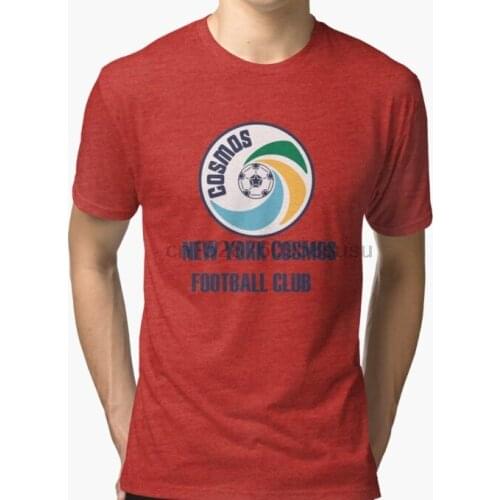 Men tshirt Short sleeve New York Cosmos Football T Shirt One neck Women t-shirt