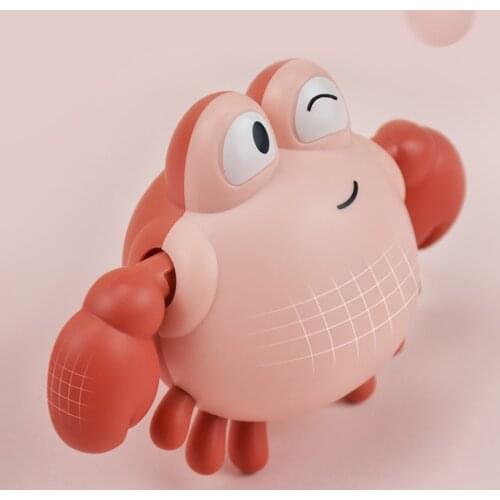 New Baby Bath Swimming Bath Pool Toy Cute Wind Up Crab Animal Bath Toy Floating Water Bathroom Toys For Kids Ушки На Голову