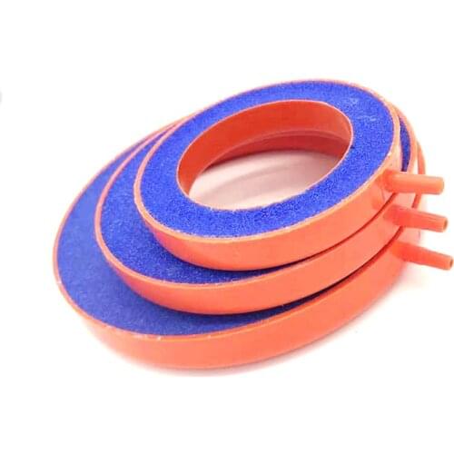 New Air Pump Sand Stone Aquarium Oxygen Pump Fresh Air Stone Bubble Bar Aquarium Fish Tank Aerator Pump Stone Orange
