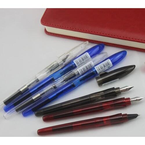JINHAO SHAKR Series Candy Color Fountain Pen Children Student Cute Shark Cover 0.5mm 0.38mm Ink Pens 4 Colors for Choose