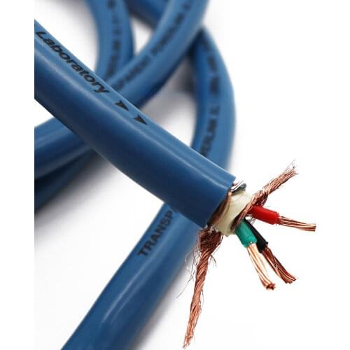 Transparent XL15 Double shielded Pure copper power wire cable sell (Per 1m) for DIY audiophile amplifier CD Player