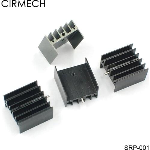 CIRMECH Aluminum alloy radiator oxidation fin suitable for TO-220 package