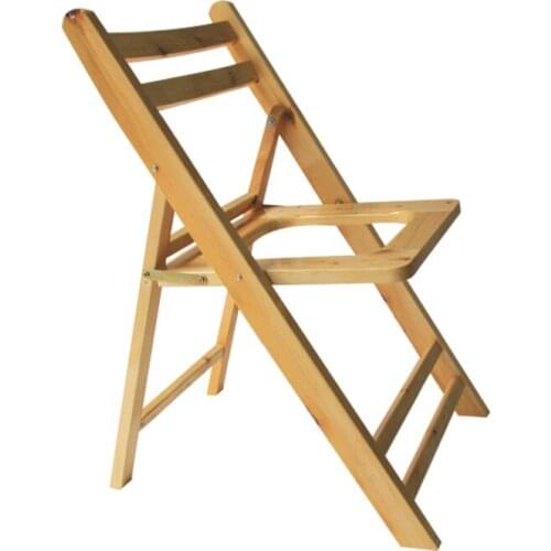 Round smooth edge wood shower chair waterproof anticorrosive bathing aids for the elderly pregnant wome folding toilet stool