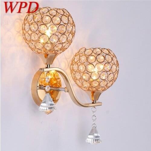 WPD Wall Lights Modern LED Two Lamps Creative Indoor Luxury Decorative For Home Aisle