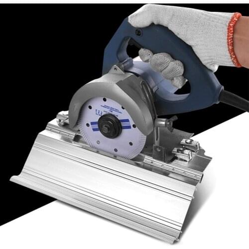 Chamfer frame miter saw 45 degree cutting machine support mount ceramic tile cutter seat for pneumatic electric Beveled cutter