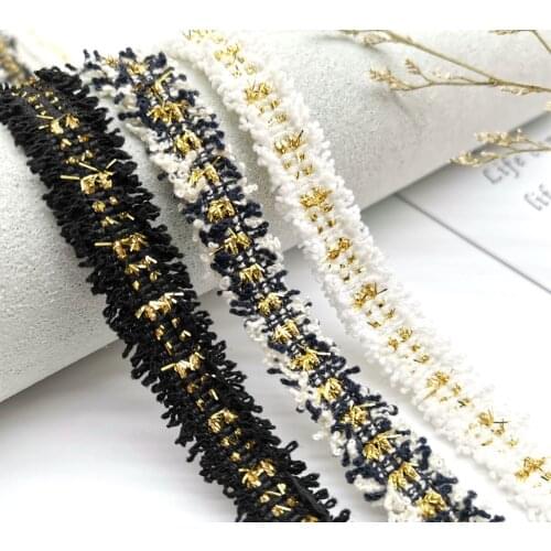 1.5CM 10yards Tweed webbing ribbon with Frayed sides for gaments,hats,pins. sewing accessories Ribbon for garments