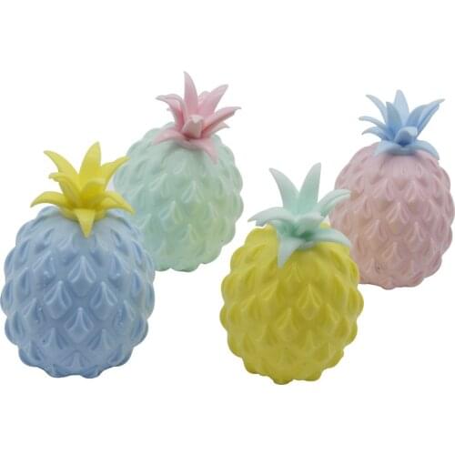 10cm Cute Large Pineapple with Soft Beads Fidget Toys Kids Squeeze Decompression Childrens Toys Pressure Release Antistress Toy