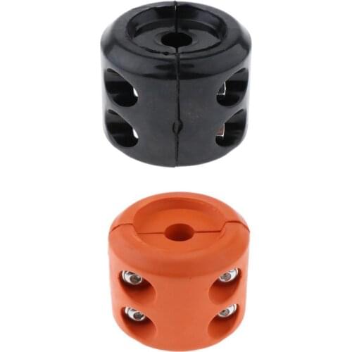 2pack General Bike ATV UTV Winch Cable Hook Stopper Rubber Cushion Stopper Line Saver Wide: 2 5/8 inches Thick: 3/4 inches