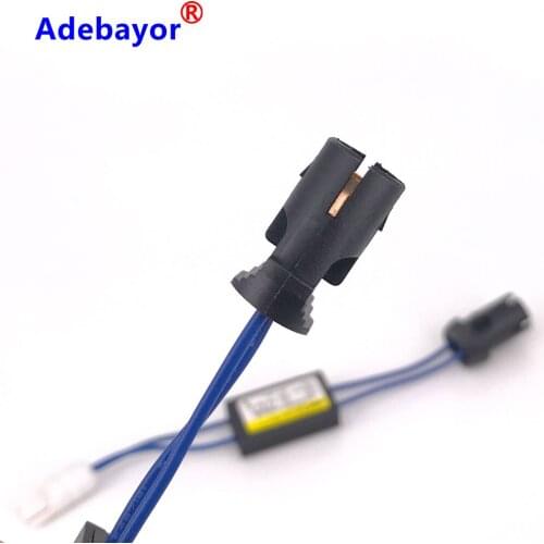 6pc T10 Canbus Cable 12V LED Warning Canceller Decoder 501 T 10 W5W 192 168 Car Lights NO Error Canbus OCB Load Resistor