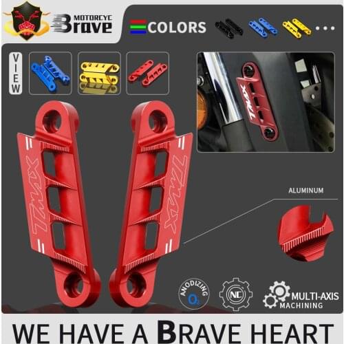 Motorcycle CNC Accessories Front Axle Coper Plate Decorative Cover For YAMAHA TMAX 530 2015 - 2019 TMAX 560 TECH MAX 2020 2021