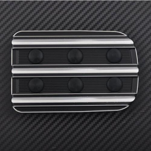 Motorcycle Aluminum Brake Pedal Pad Cover For Harley Touring FLTR FLHR FLHT Softail brake pedal cover 1986-2017