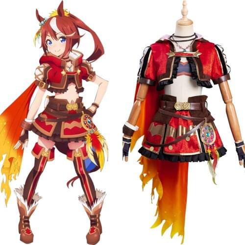 Anime Umamusume Pretty Derby Cosplay Special Week Uniform Tokai Teio Costume Halloween Carnival Outfits