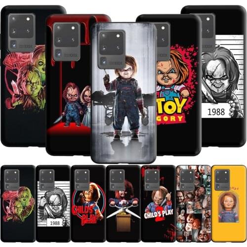 Charles Lee Ray Chucky Doll Case for Samsung Galaxy A5 A6 A9 M31 M31S S21 S21S S30 Plus Ultra M51 A02 A12 A32 A52 A72 F62 M62