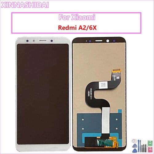 For Xiaomi A2 LCD Touch Screen Digitizer For Redmi 6 Pro MI 6X Assembly With Frame
