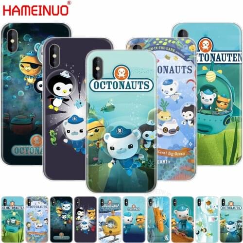 HAMEINUO Octonauts cell phone Cover case for iphone X 8 7 6 4 4s 5 5s SE 5c 6s plus