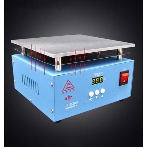 JF-D200 Heating Platform Preheating Station Screen Repair Special Heating Units 220V Mobile maintenance tools