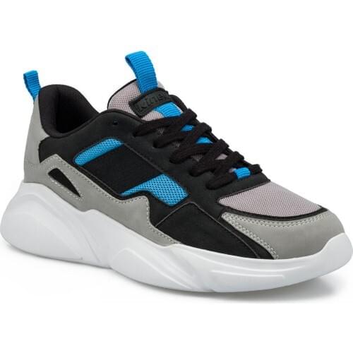 Kinetix Parson G Black Male Child Sport Shoes