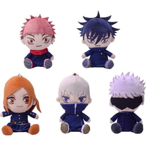 2021Anime Jujutsu Kaisen Yuji Itadori Cosplay Doll Toy Anime Plush Dolls Child Gift Prop