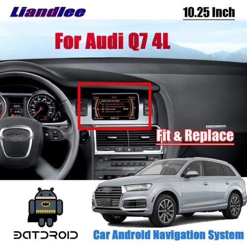 Liandlee Android 7.1 UP For Audi Q7 4L 2005~2015 Original Car Style Carplay Radio Player Camera Screen Maps GPS Navi Navigation
