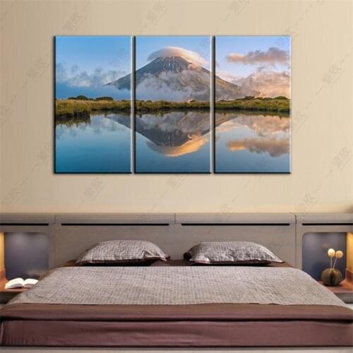 Home Decor Modular Canvas Picture Egmont National Park Scenery Bedroom Living Room Poster Home Canvas Painting
