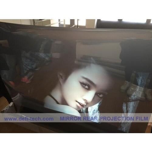 DfLabs NEW ARRIVAL! rear projection mirror film 1 square meters ( 1.524m*0.66m) China