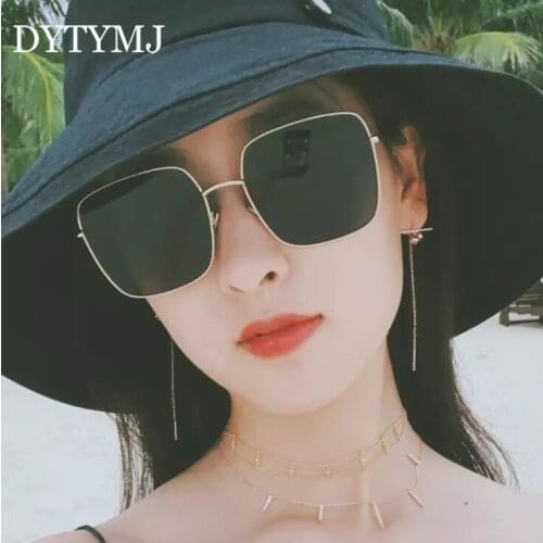 DYTYMJ 2020 Luxury Square Sunglasses Women Retro Glasses Women Brand Designer Sun Glasses Vintage Gradient Male Oculos Feminino