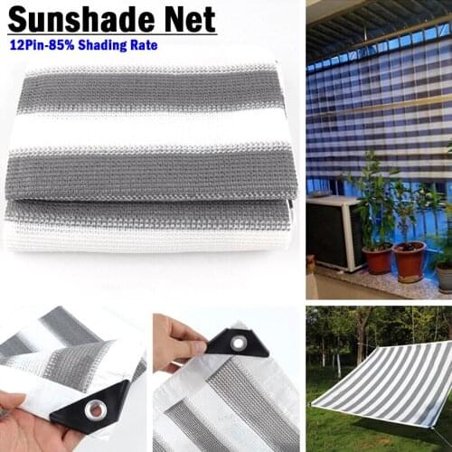 HDPE Sunshade Net Balcony Fence Safty Privacy Nets Garden Patio Sun Canopy Outdoor Succulent Plants Shelter Car Shading Net
