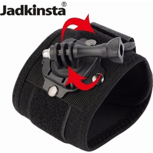 360 Degree Rotation Hand Wrist Strap Band Mount Arm Belt for Gopro Hero 5 3 4 Session Hero5 Xiaomi Yi SJ4000 Gopro Accessories