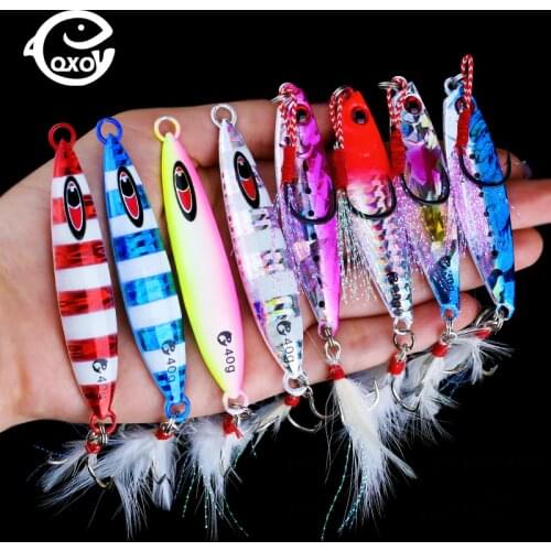 QXO VIB Jig Light Lures 10g 20g 30g Metal Wobbler Artificial Spoon Winter Good For Fishing Octopus Jigging Hard Ice Bait Shad