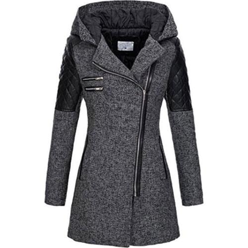 SAUSA FULLING Women's Gray Coats