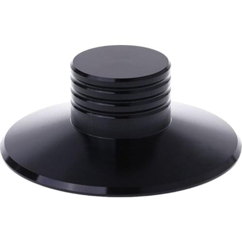 Lp Vinyl Record Player Balanced Metal Disc Stabilizer Weight Clamp Turntable Hifi