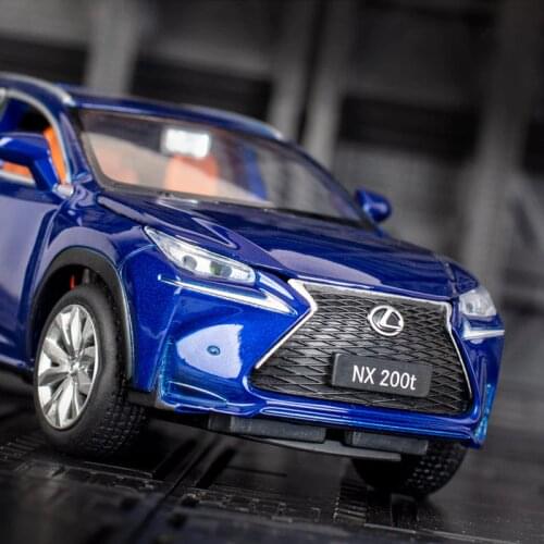High quality 1:32 scale Lexus nx 200t alloy model car Diecast Metal toy gift for children and adult With Sound Light Pull Back