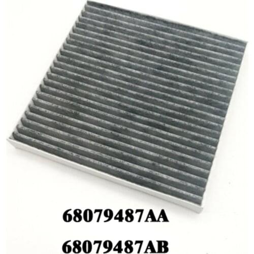 Yubao New Carbon Cabin Air Filter Fit for 2011-2019 Dodge Durango Jeep Grand Cherokee 68079487AA 68079487AB