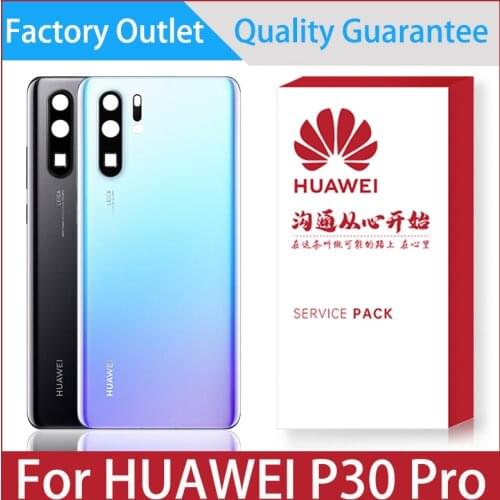 Back Cover For Huawei P30 Pro Back Battery Cover Rear Housing Door Case Housing Panel With Camera Lens