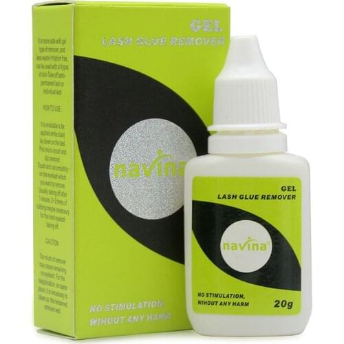 Navina 1pc 20g Safe Eyelashes Glue Remover NO Stimulation NO Harm for Fake False Individual Eyelash Extension Glue Remove