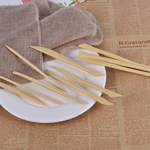 10Pcs/Set Pottery Clay DIY Sculpting Polymer Modeling Carving Tools Craft Kit