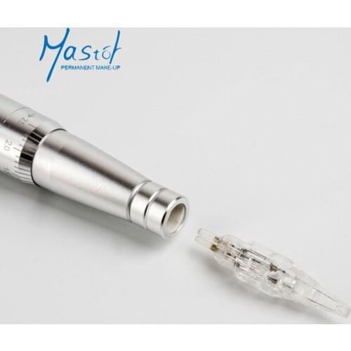 15pcs/pack Mastor Tattoo Needles Cartridge Tip Disposable Sterilized Permanent Lip Eyebrow Makeup Needle for PMU/MTS Machine Pen