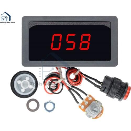 16kHz DC 6V-30V Voltage Regulator PWM DC Motor Speed Controller Adjustable LED Motor Speed Regulator Light Switch 12V 24V 6A 8A