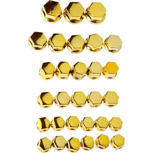 30Pcs Varisized Motorcycle Parts Head Bolt Cover Screw Cap Case for Yamaha