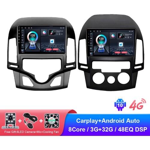 Car Radio for Hyundai I30 2006-2011 Android Autoradio GPS Navigation Multimidia Stereo Player Carplay Audio Bluetooth WIFI 2din