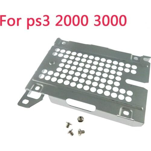 10sets hard drive disk tray holder HDD Mounting Bracket Caddy with screws For PS3 2000 3000 serial console