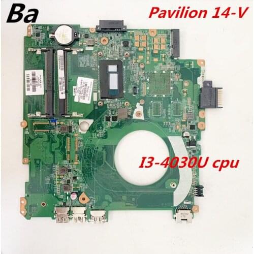 For HP Pavilion 14-V Notebook motherboard integrated graphics card I3-4030U CPU completed a full test