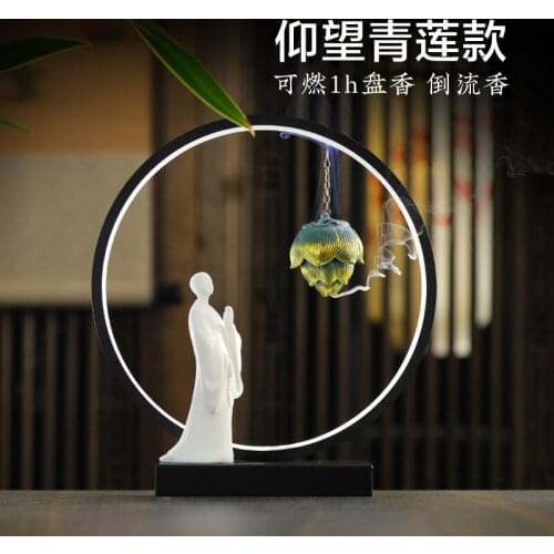 Backflow Essential Burner Smoke Fountain Insence Burner Holder Waterfall Incense Burner Quemador Incienso Incense Burner Big