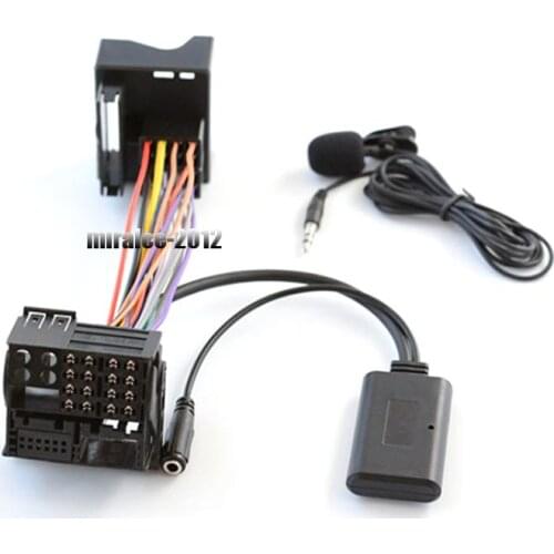 Microphone Bluetooth Aux in Cable MIC for Por.sche 2009-2012 CDR30/31/PCM3 CD