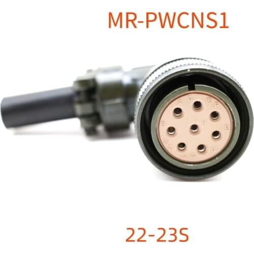 MS3108B 22-23S MS 5015 Series Connector 8P 8 Pin Cable Connecting Receptacle Angle Plug US Military Standard Aviation Plug