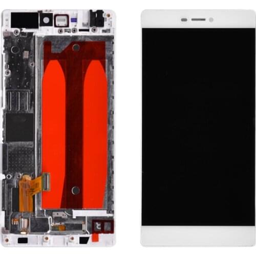 Original For Huawei P8 LCD Display Touch Screen Digitizer Assembly With Frame Replacement GRA-UL00 GRA-TL00 GRA-CL00 LCD